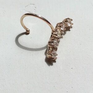 LABULGARA Curved Magic Cuff Earring | 14k Gold